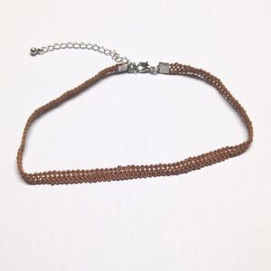 ‎Brown Choker Necklace